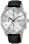 Pulsar 99999 Miesten kello PM3137X1 Hopea/Nahka Ø41 mm