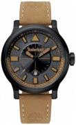 Timberland 99999 Miesten kello TBL15248JSB61A Musta/Nahka Ø46 mm