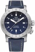 Glycine Airman Miesten kello GL0062 Sininen/Nahka Ø42 mm