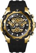 Invicta Specialty Miesten kello 34213 Musta/Kumi Ø50 mm