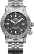 Glycine Airman Miesten kello GL0065 Harmaa/Teräs Ø42 mm