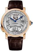 Cartier Rotonde De Cartier Miesten kello W1556229 Hopea/Nahka Ø45 mm