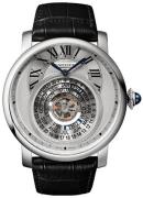 Cartier Rotonde De Cartier Miesten kello W1556242 Hopea/Nahka Ø45 mm