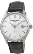 Frederique Constant Classics Miesten kello FC-303S5B6 Hopea/Nahka