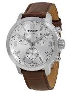 Tissot Seastar 1000 Miesten kello T055.417.16.037.00 Hopea/Nahka Ø42