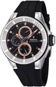 Festina Multifunction Miesten kello F20342-4 Musta/Kumi Ø44 mm