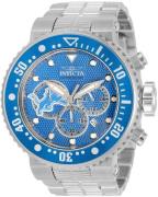 Invicta 99999 Miesten kello 33125 Sininen/Teräs Ø52 mm