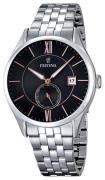 Festina Dress Miesten kello F16871-4 Musta/Teräs Ø42 mm