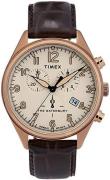 Timex The Waterbury Miesten kello TW2R88300 Beige/Nahka Ø42 mm