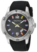 Nautica Analog Miesten kello NAI13517G Musta/Kumi Ø43 mm