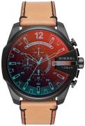 Diesel Chronograph Miesten kello DZ4476 Musta/Nahka Ø51 mm