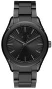 Armani Exchange Fitz Miesten kello AX2802 Musta/Teräs Ø44 mm