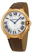 Cartier Ballon Blue Miesten kello W6920054 Hopea/Nahka Ø46 mm