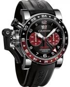 Graham Chronofighter Oversize Miesten kello 2OVGS.B20A Musta/Kumi