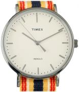 Timex Miesten kello ABT531 Valkoinen/Tekstiili Ø41 mm