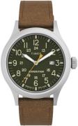 Timex Miesten kello TW4B23000 Expedition Vihreä/Nahka Ø40 mm