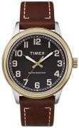 Timex Miesten kello TW2R22900 Musta/Nahka Ø40 mm