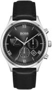 Hugo Boss Miesten kello 1513888 Gallant Musta/Nahka Ø43 mm