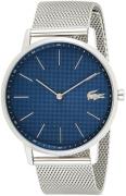 Lacoste Miesten kello 2011005 Sininen/Teräs Ø41 mm