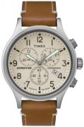 Timex Miesten kello TW4B09200 Expedition Beige/Nahka Ø42 mm