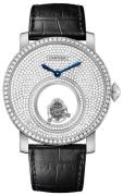 Cartier Miesten kello HPI00588 Rotonde De Timanteilla/Nahka Ø45 mm