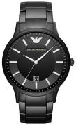 Emporio Armani Miesten kello AR11079 Musta/Teräs Ø43 mm