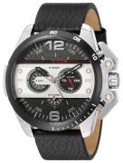 Diesel Miesten kello DZ4361 Chronograph Musta/Nahka Ø48 mm