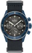 Blancpain Miesten kello 5200-0310-NAGA Fifty Fathoms Harmaa/Tekstiili