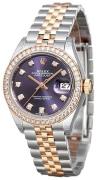 Rolex Naisten kello 279381RBR-0015 Lady-Datejust 28 Violetti/18K