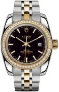 Tudor Naisten kello 22023-0007 Classic Date Musta/Kullansävytetty