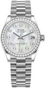 Rolex Naisten kello 278289RBR-0005 Datejust 31 Valkoinen/18K