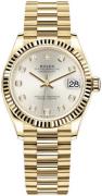 Rolex Naisten kello 278278-0034 Datejust 31 Hopea/18K keltakultaa