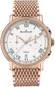 Blancpain Miesten kello 6680F-3631-MMB Villeret Valkoinen/18K