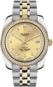 Tudor 21023-0012 Classic Date Kullattu/Kullansävytetty teräs Ø38 mm