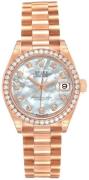 Rolex Naisten kello 279135RBR-0010 Lady-Datejust 28 Valkoinen/18K