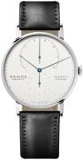 Nomos Glashütte Miesten kello N-933 Lambda Valkoinen/Nahka Ø42 mm