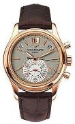 Patek Philippe Miesten kello 5960R/001 Complicated Harmaa/Nahka