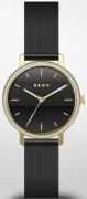 DKNY Naisten kello NY2982 The Modernist Musta/Teräs Ø32 mm