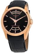 Tissot Miesten kello T035.407.36.051.01 T-Trend Musta/Nahka Ø39 mm