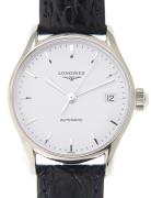 Longines Naisten kello L4.360.4.12.2 Lyre Valkoinen/Nahka Ø25 mm