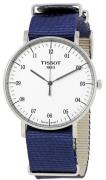 Tissot Miesten kello T109.610.17.037.00 T-Classic Valkoinen/Teräs