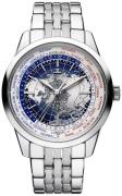 Jaeger LeCoultre Miesten kello 8108120 Geophysic Sininen/Teräs