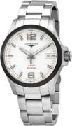 Longines Miesten kello L3.729.4.76.6 Conquest V.H.P. Hopea/Teräs