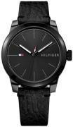 Tommy Hilfiger Miesten kello 1791384 Dress Musta/Nahka Ø42 mm