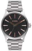 Nixon A4502064-00 The Sentry Musta/Teräs Ø38 mm