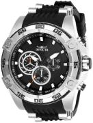 Invicta Miesten kello 28227 Speedway Musta/Teräs Ø52 mm