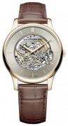 Chopard Miesten kello 161936-5001 L.U.C XP Skeletec Harmaa/Nahka