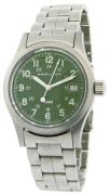 Hamilton Miesten kello H68411163 Khaki Vihreä/Teräs Ø37 mm