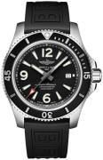 Breitling Miesten kello A17367D71B1S2 Superocean 44 Musta/Kumi Ø44 mm