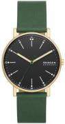 Skagen Miesten kello SKW6861 Signatur Musta/Nahka Ø40 mm